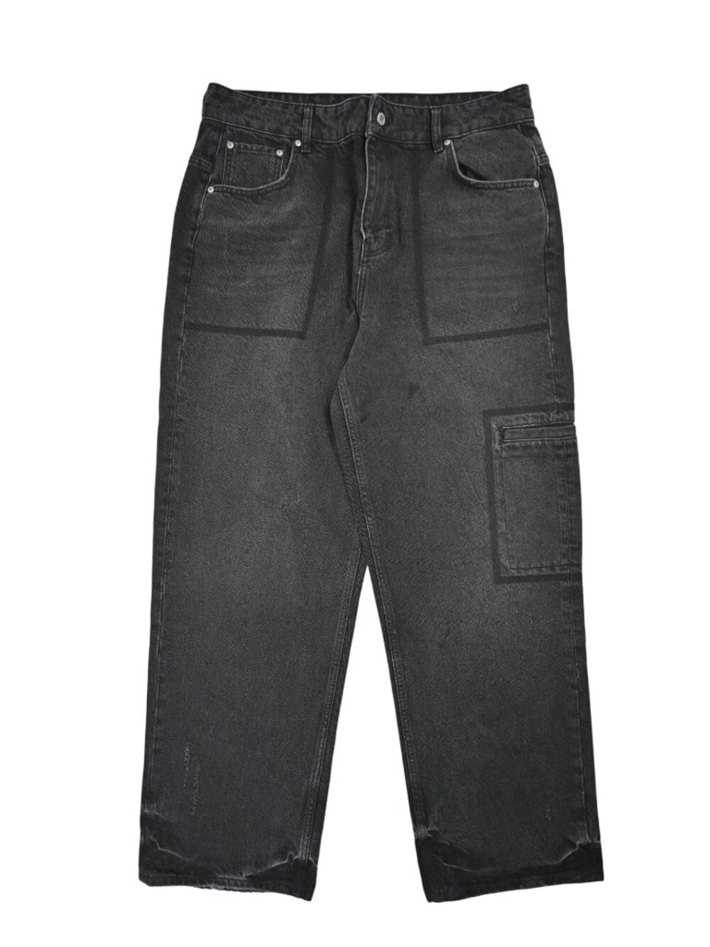 Represent Clo R3 Drive Jeans in Jet Black
